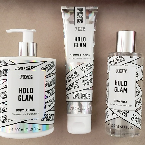 Vs pink holo glam mist shimmer and lotion set - Picture 1 of 1